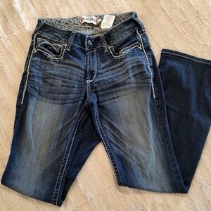 Ariat Dark Blue Boot Cut Jeans